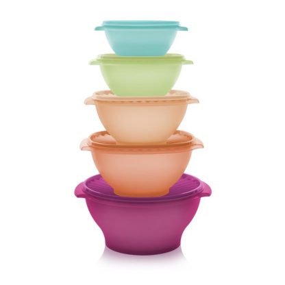Tupper Ware Servalier® 5 Bowl Set