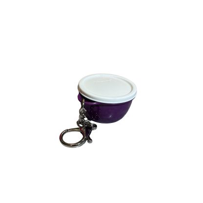 Tupper Ware Thatsa Mega Bowl Keychain | Amethyst & Snow White