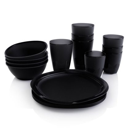 Tupper Ware Tupperware® Essentials Dining 16-Piece Set | Plates, Bowls & Tumblers