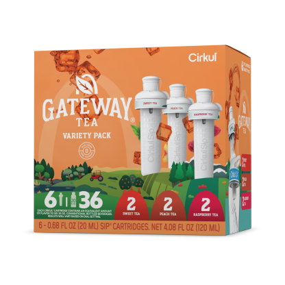 Cirkul Gateway Tea® 6-Pack Variety Pack
